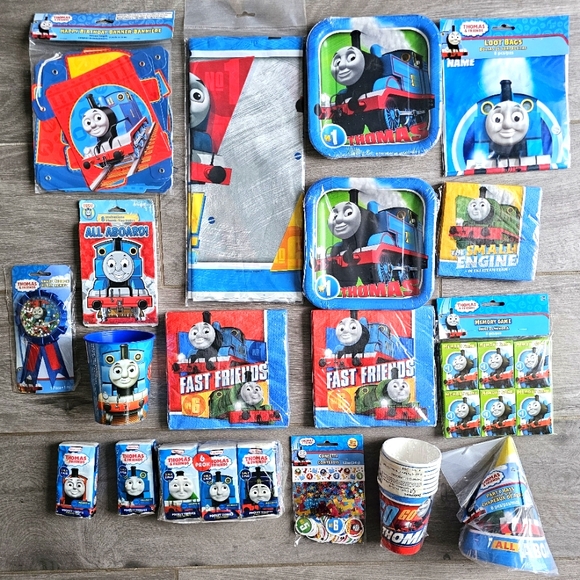 THOMAS AND FRIENDS Birthday Party Supplies 🎉